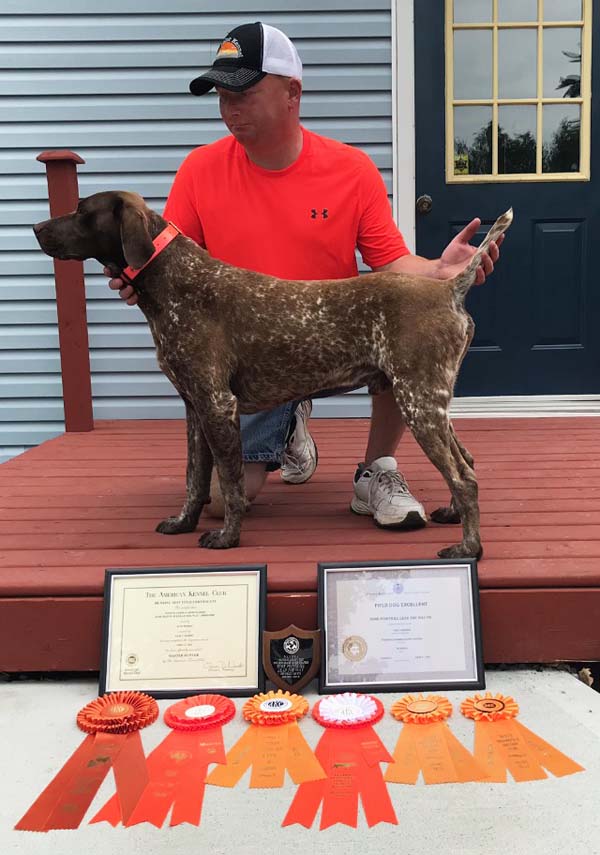 Duke with awards